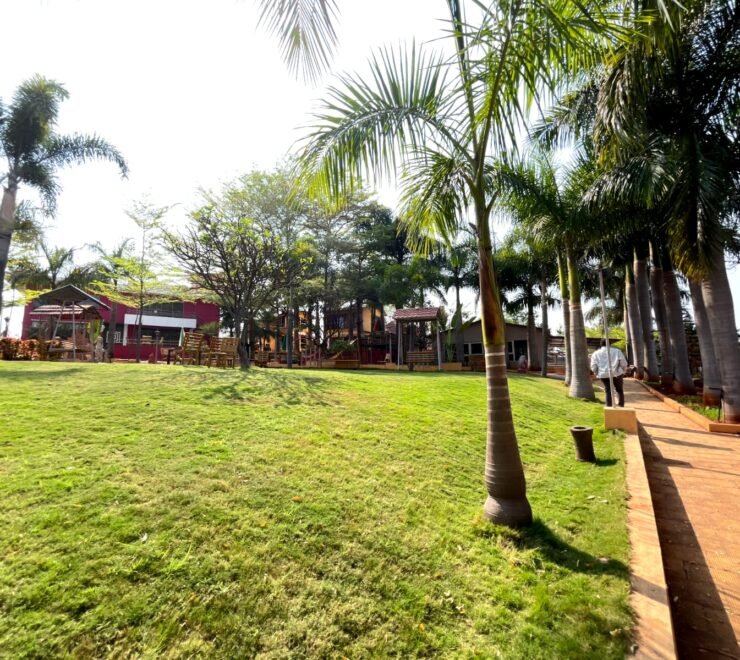 Scenic Lakeside Stage & Seating Platform